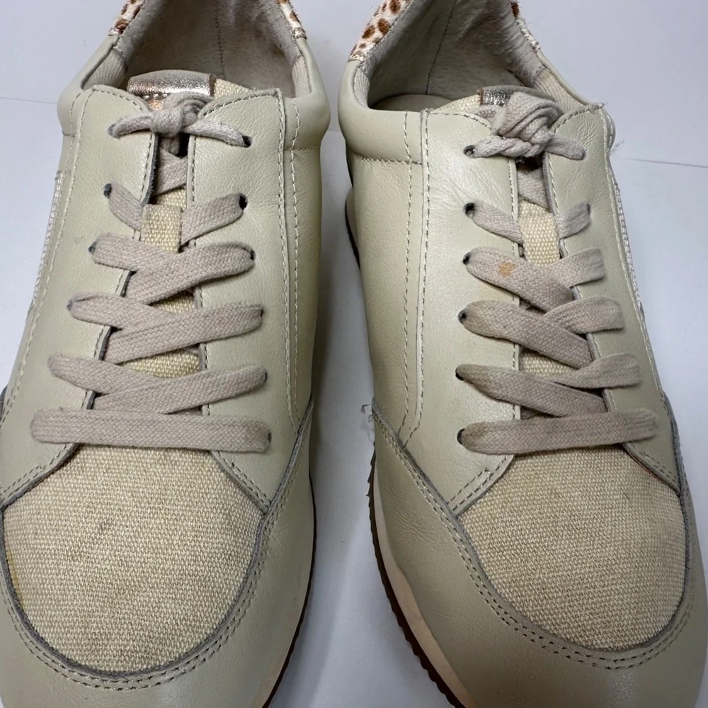 Birdies The Roadrunner Low Top Retro Lace Up Shoes in Dune Women's Size 11